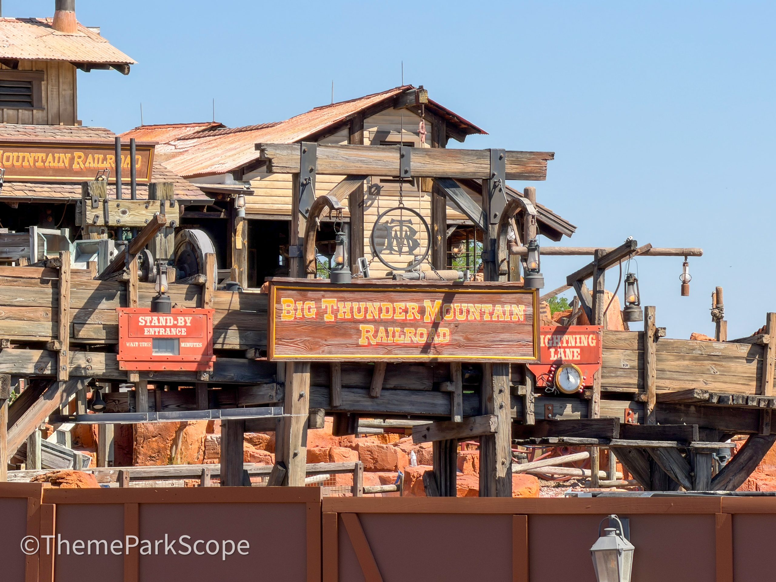 New Big Thunder Mountain Railroad Sign Revealed at Magic Kingdom