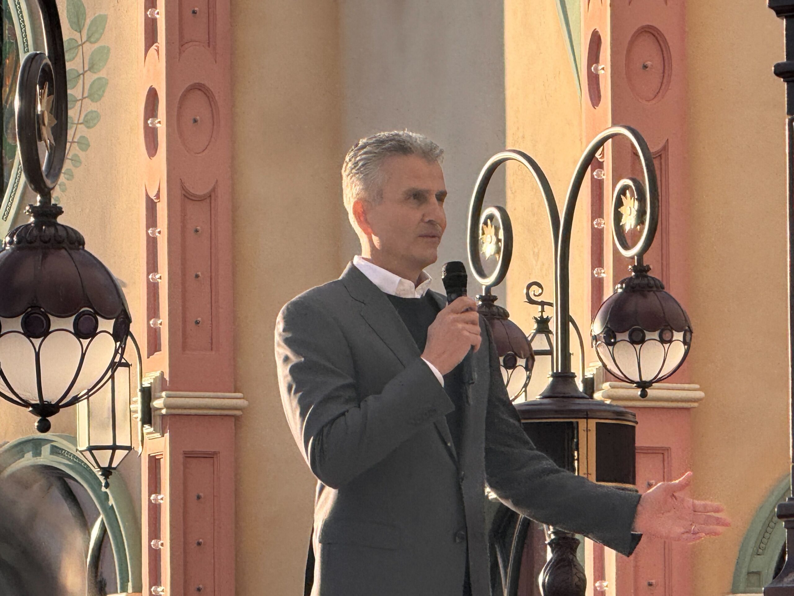 Josh D’Amaro Speaks at World of Frozen Opening — A New Era for Disney Parks Begins