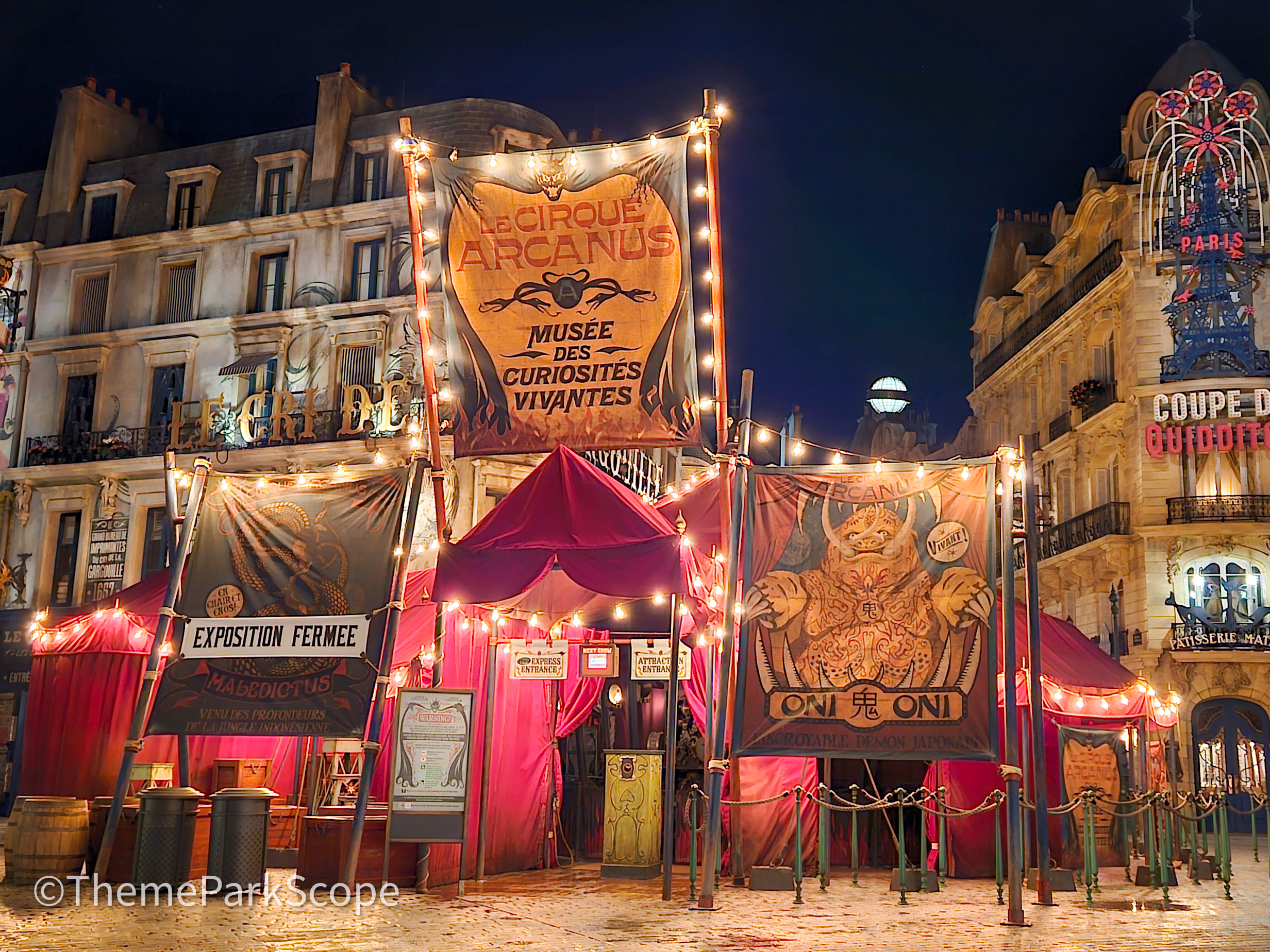 Universal Confirms Temporary Closure for Le Cirque Arcanus at Epic Universe