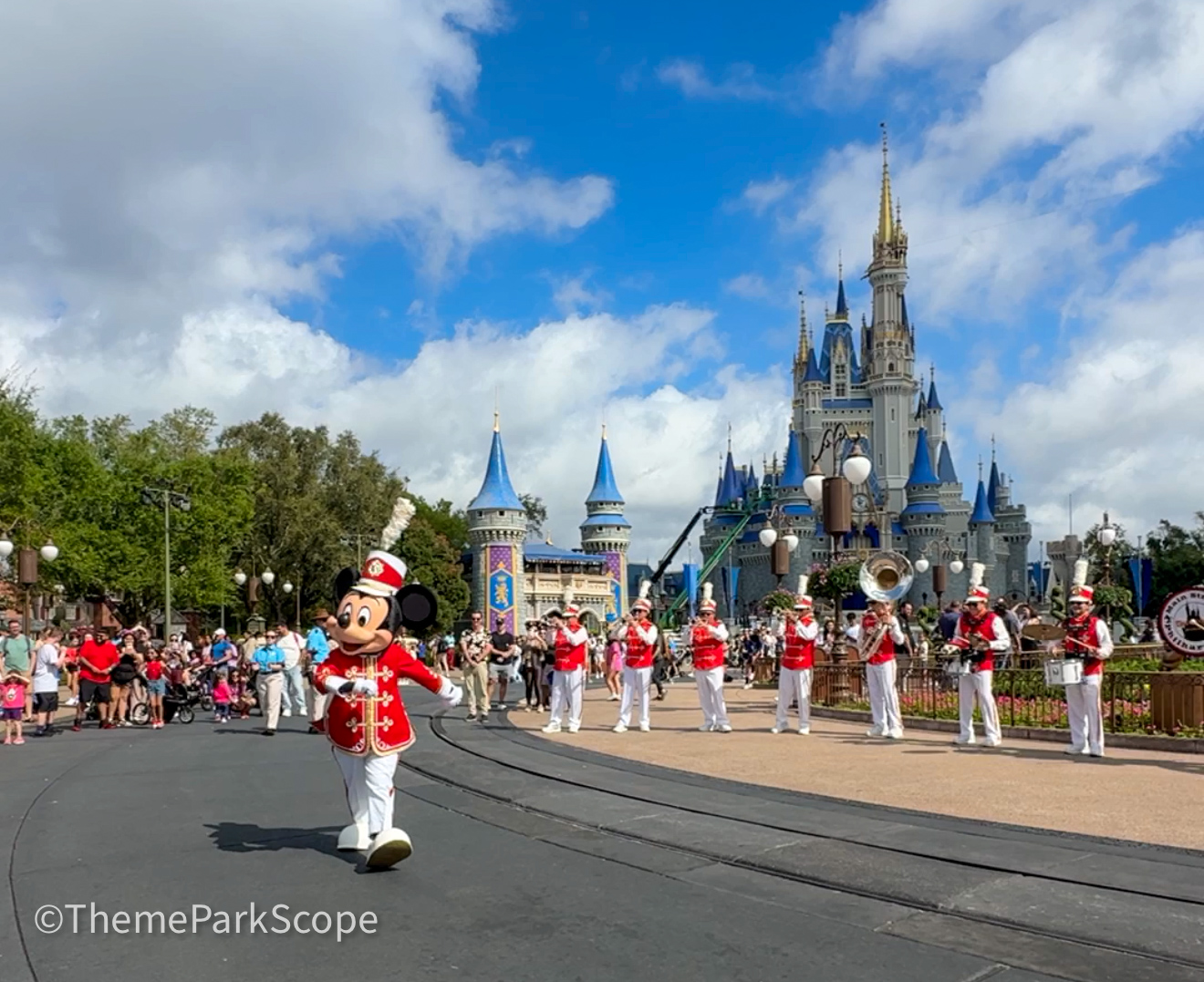 Band Leader Mickey Joins Main Street Philharmonic at Magic Kingdom