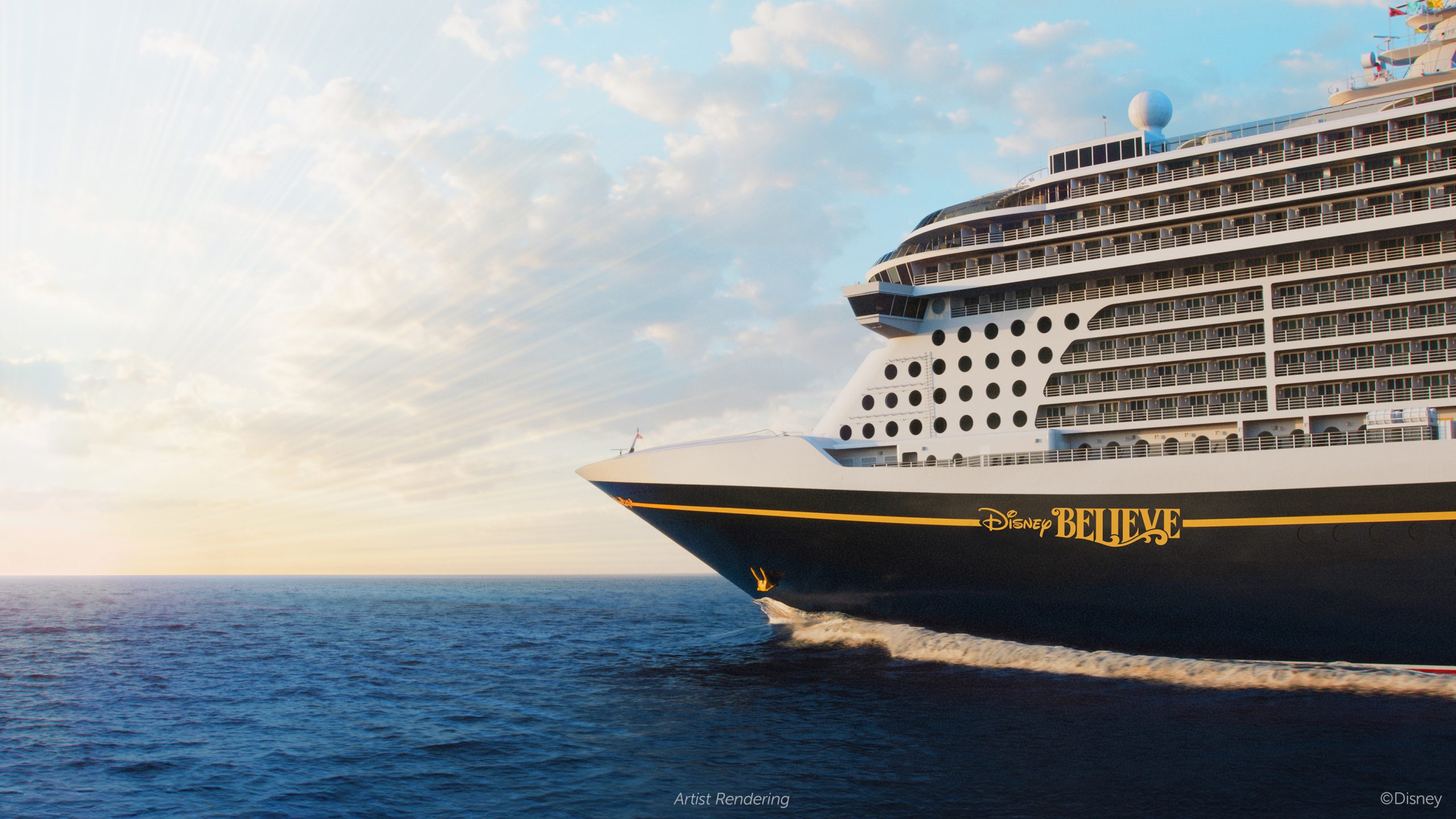 Disney Cruise Line Announces New Ship Disney Believe Debuting in 2027