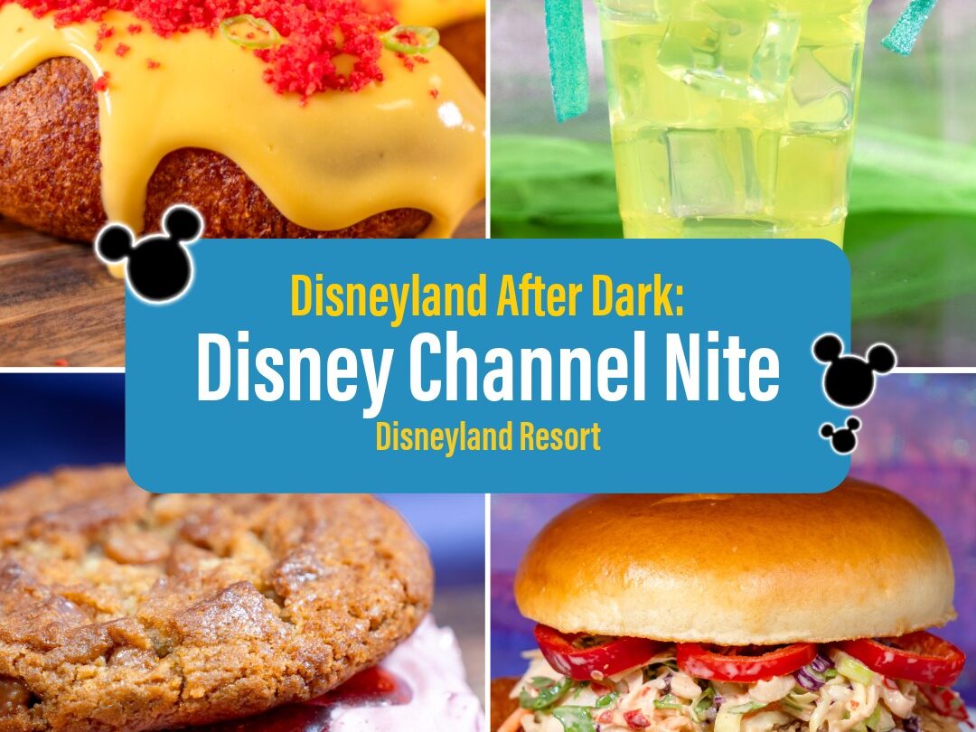 Disneyland Reveals Full Disney Channel Nite Menu — See Every Item