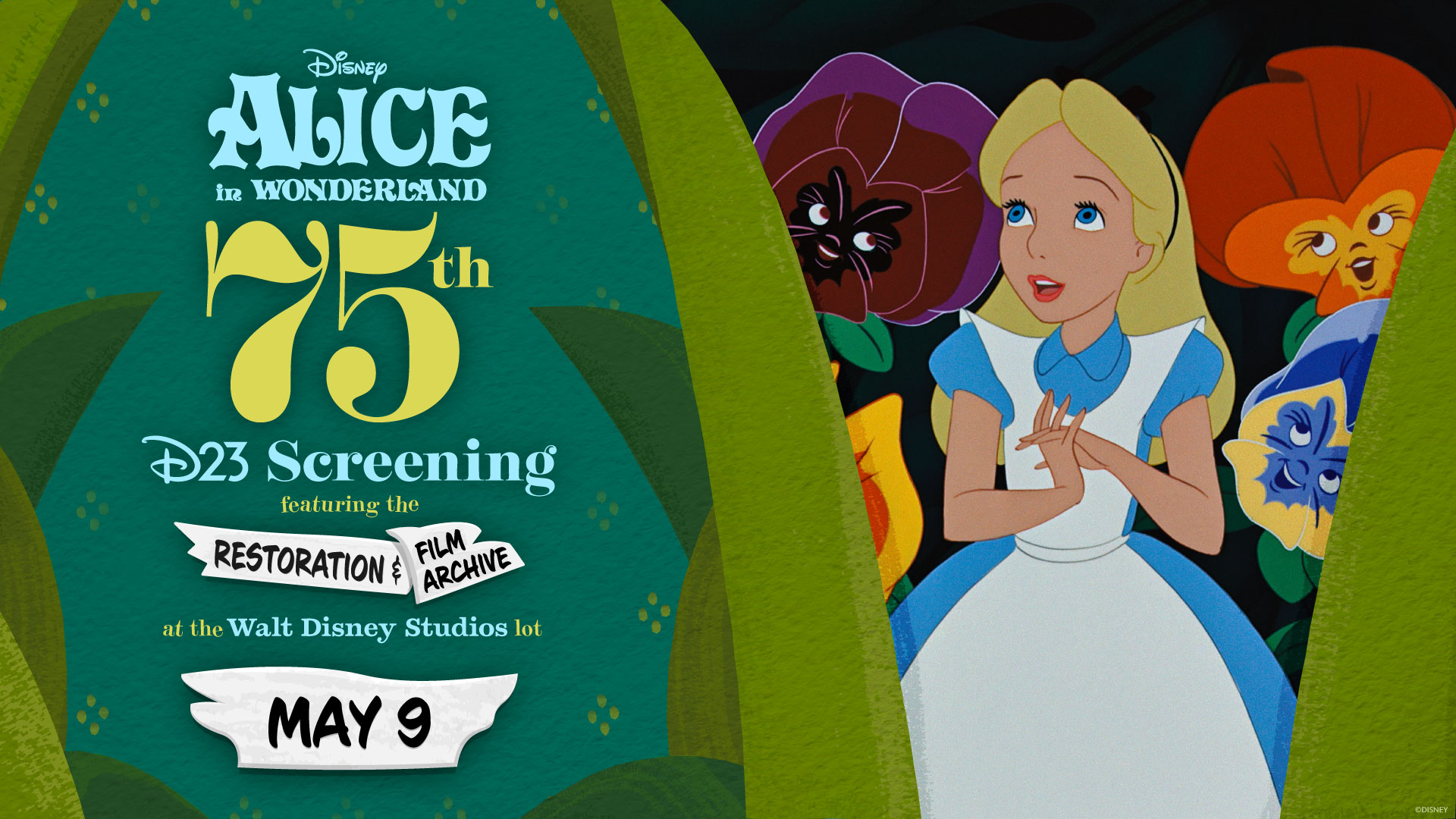 Disney Fans Can Celebrate Alice in Wonderland’s 75th Anniversary in a BIG Way