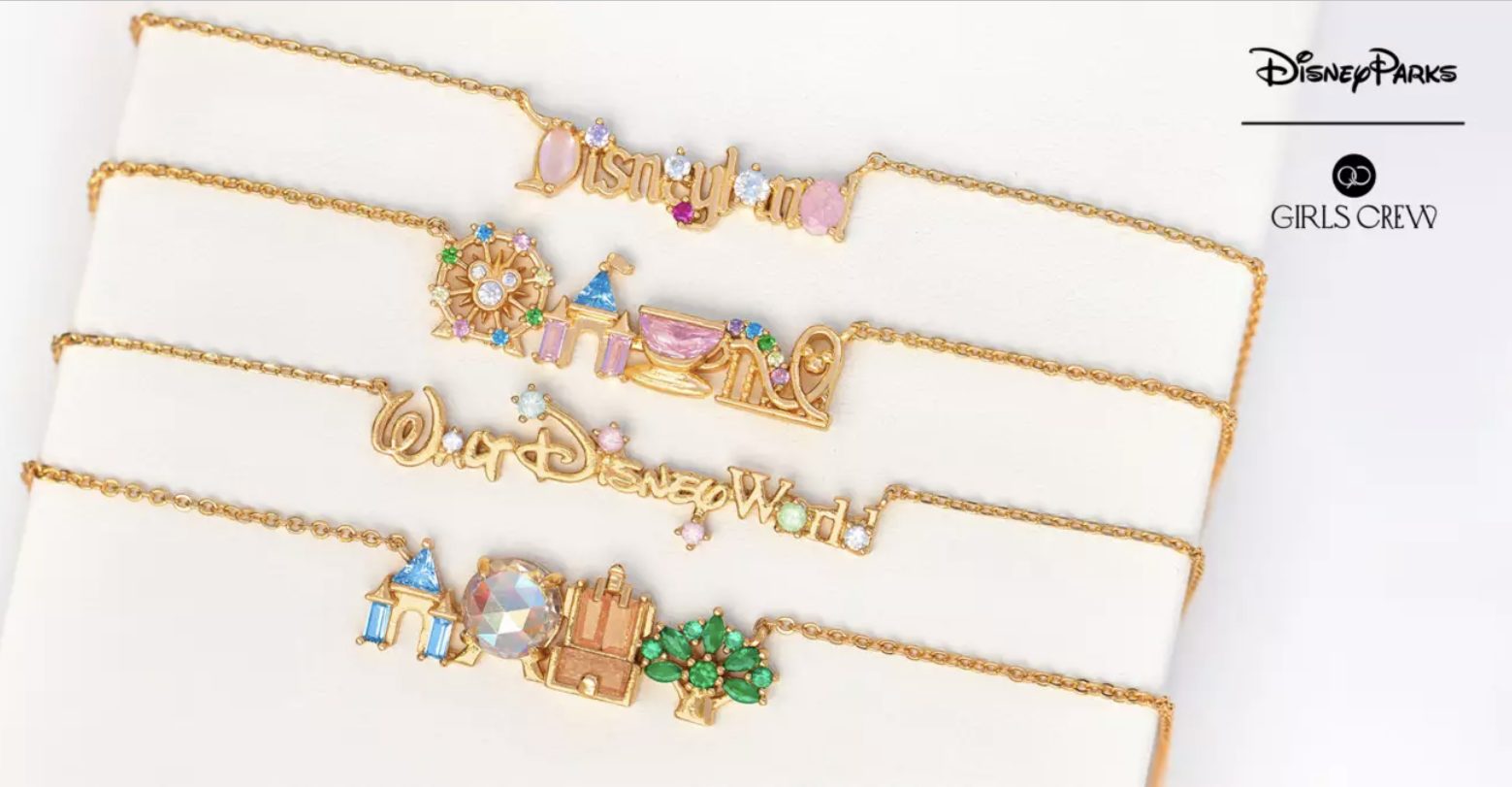 New Disney Parks Jewelry Collection Features Castle, EPCOT & More