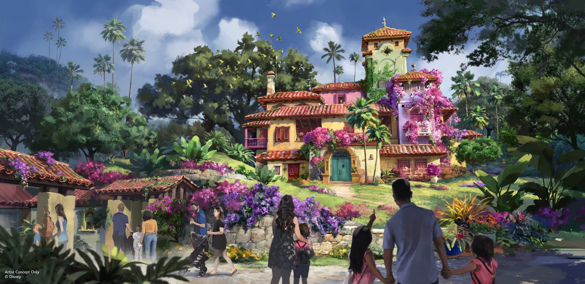 Disney’s Animal Kingdom Encanto Project Reaches New Construction Milestone