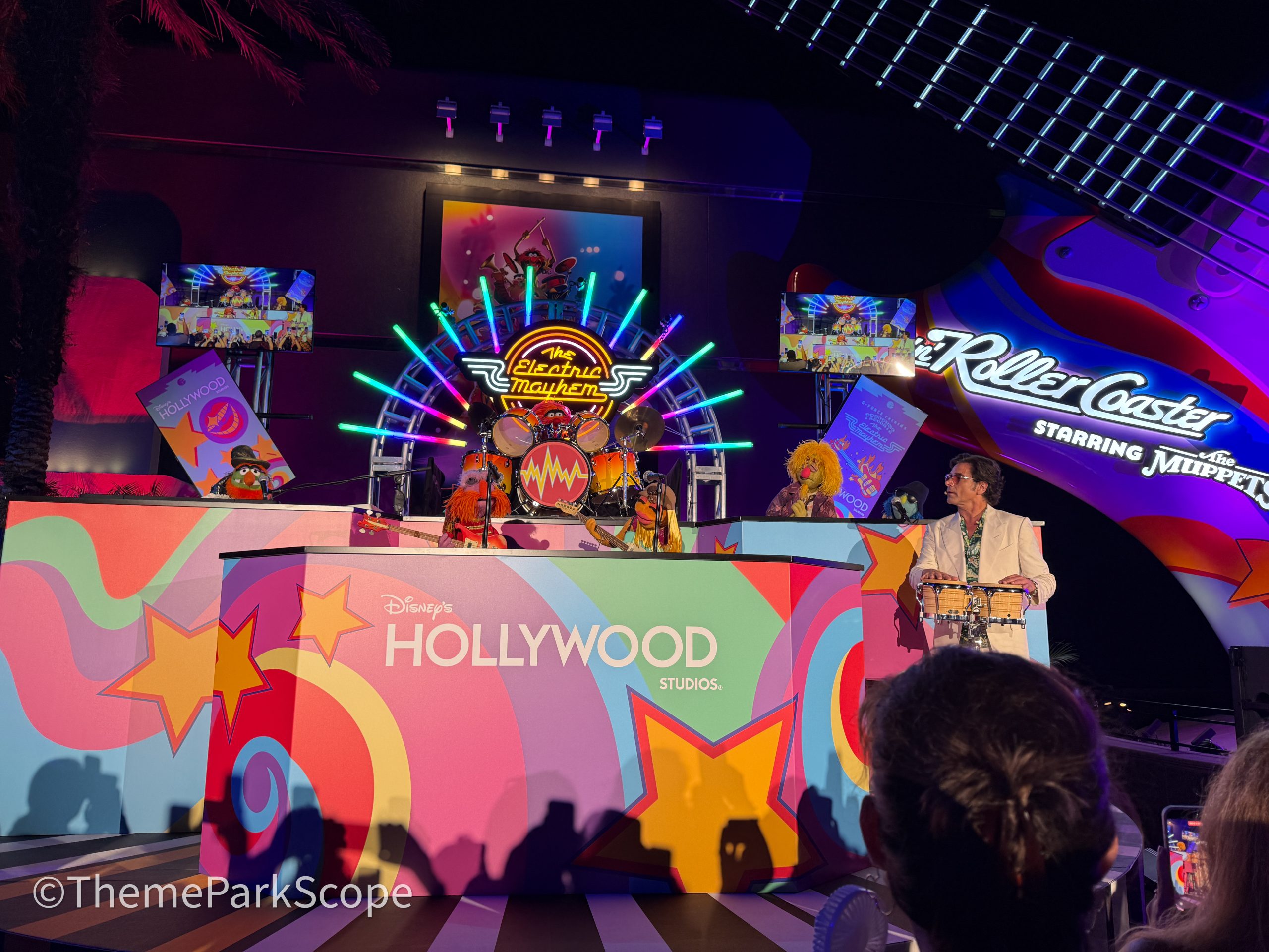 Disney Threw A FULL Concert For Rock ’n’ Roller Coaster Starring The Muppets