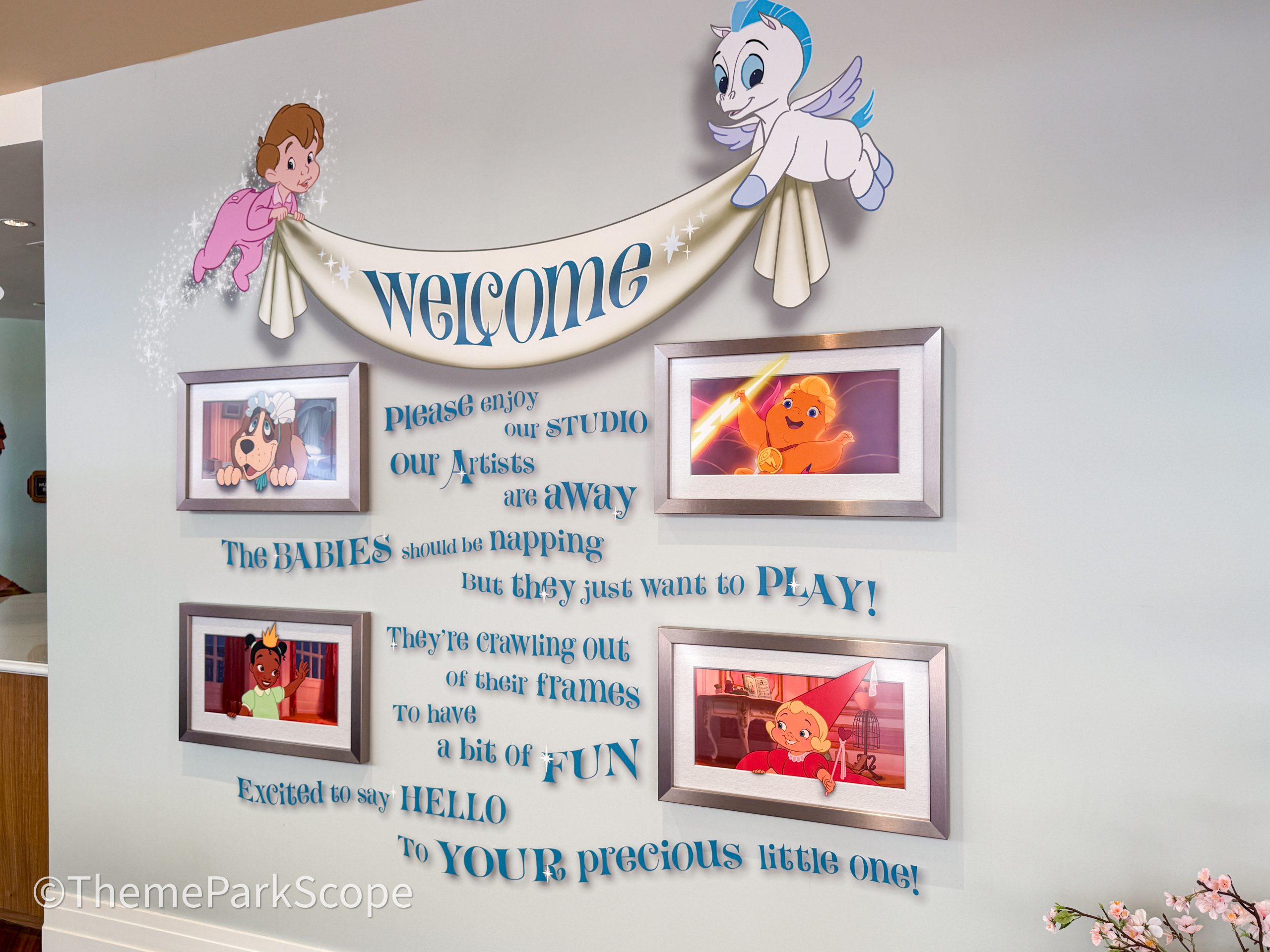 New Walt Disney Studios Courtyard Adds Updated Baby Care Center