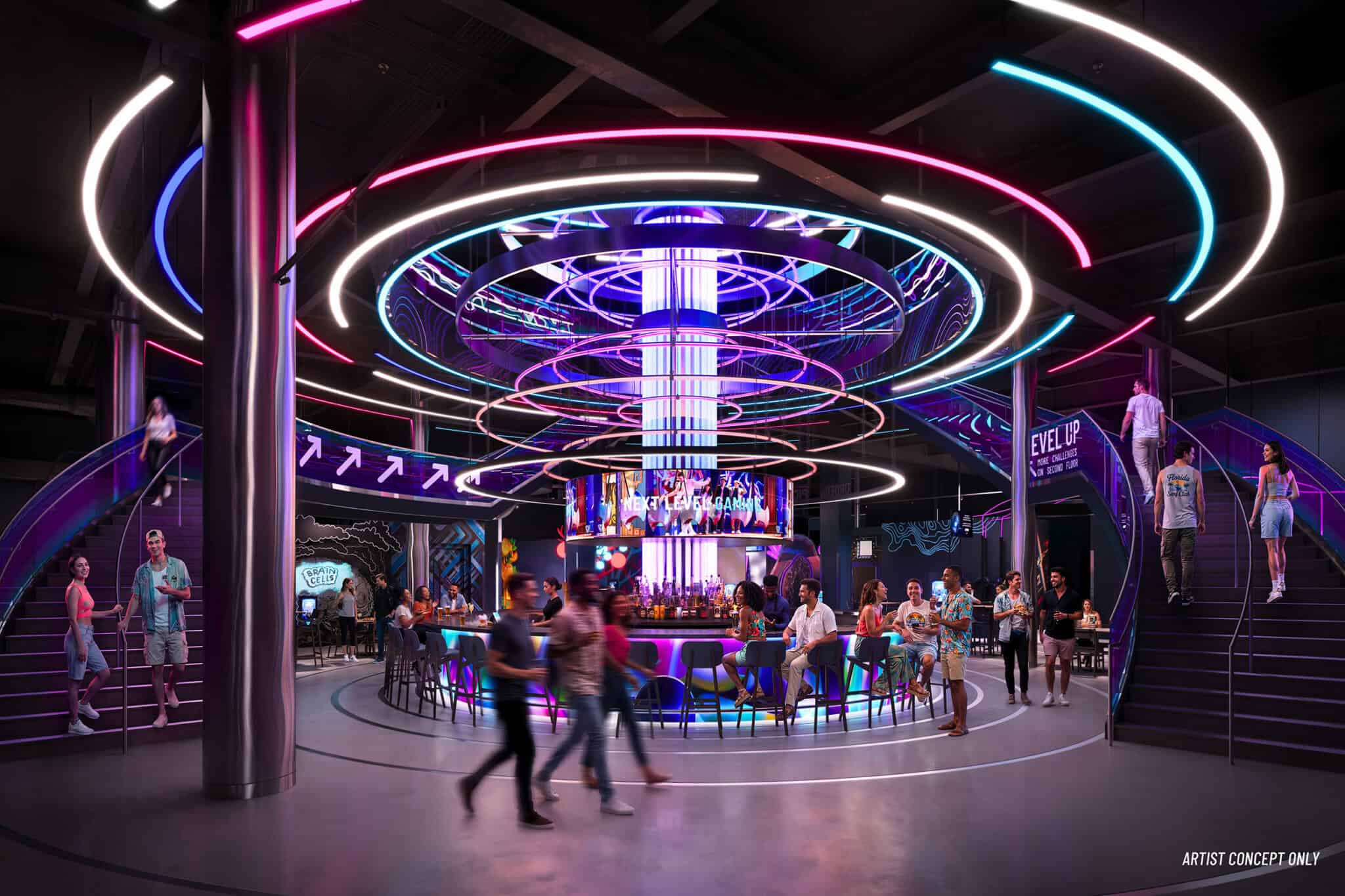 NEW Details Revealed For Level99 At Disney Springs — Including Opening Timeline & First Concept Art