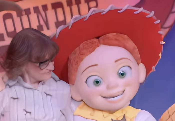 Joan Cusack Pays A Visit To Jessie’s Roundup At Magic Kingdom