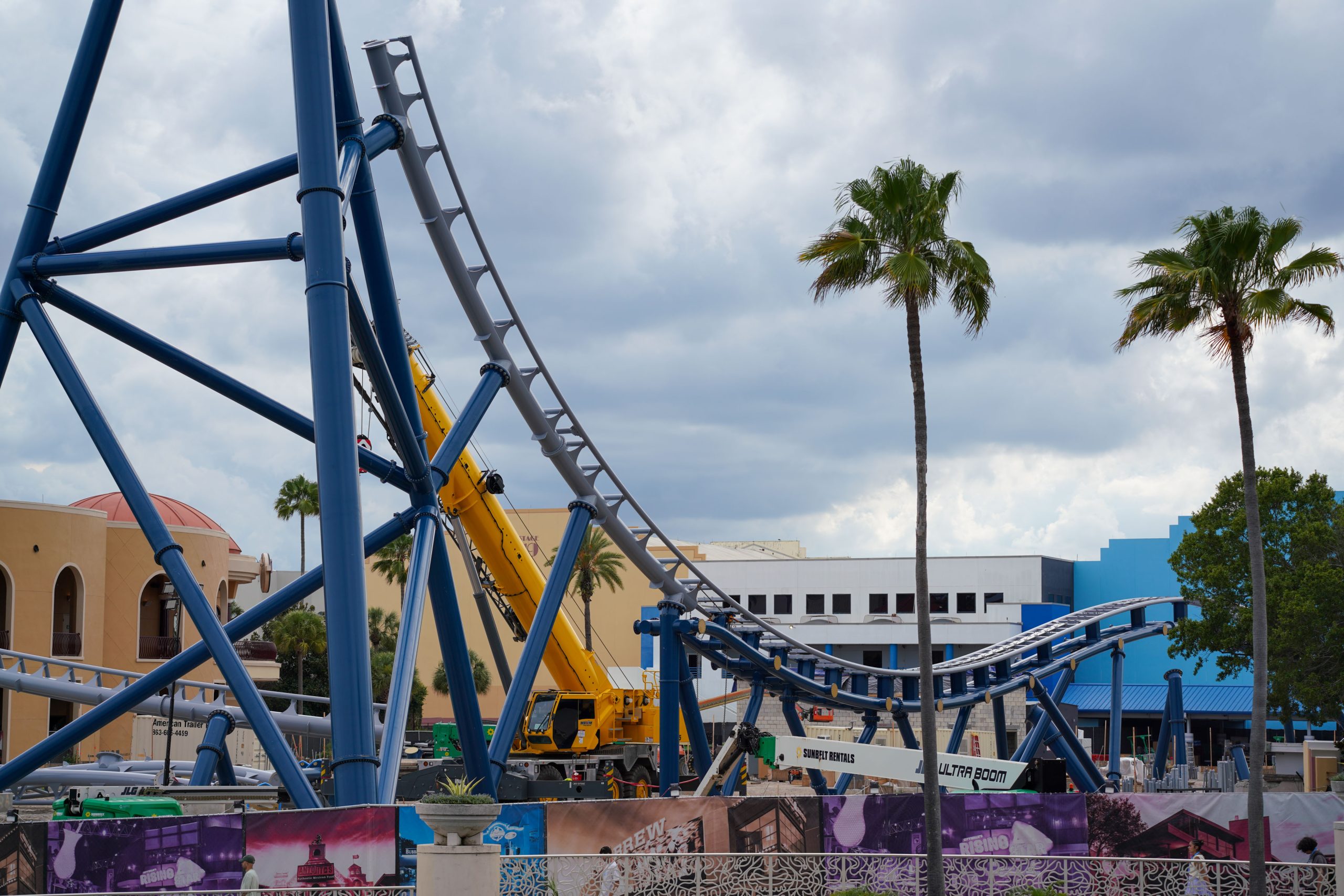 Universal Orlando’s New Coaster Continues to Transform the Skyline