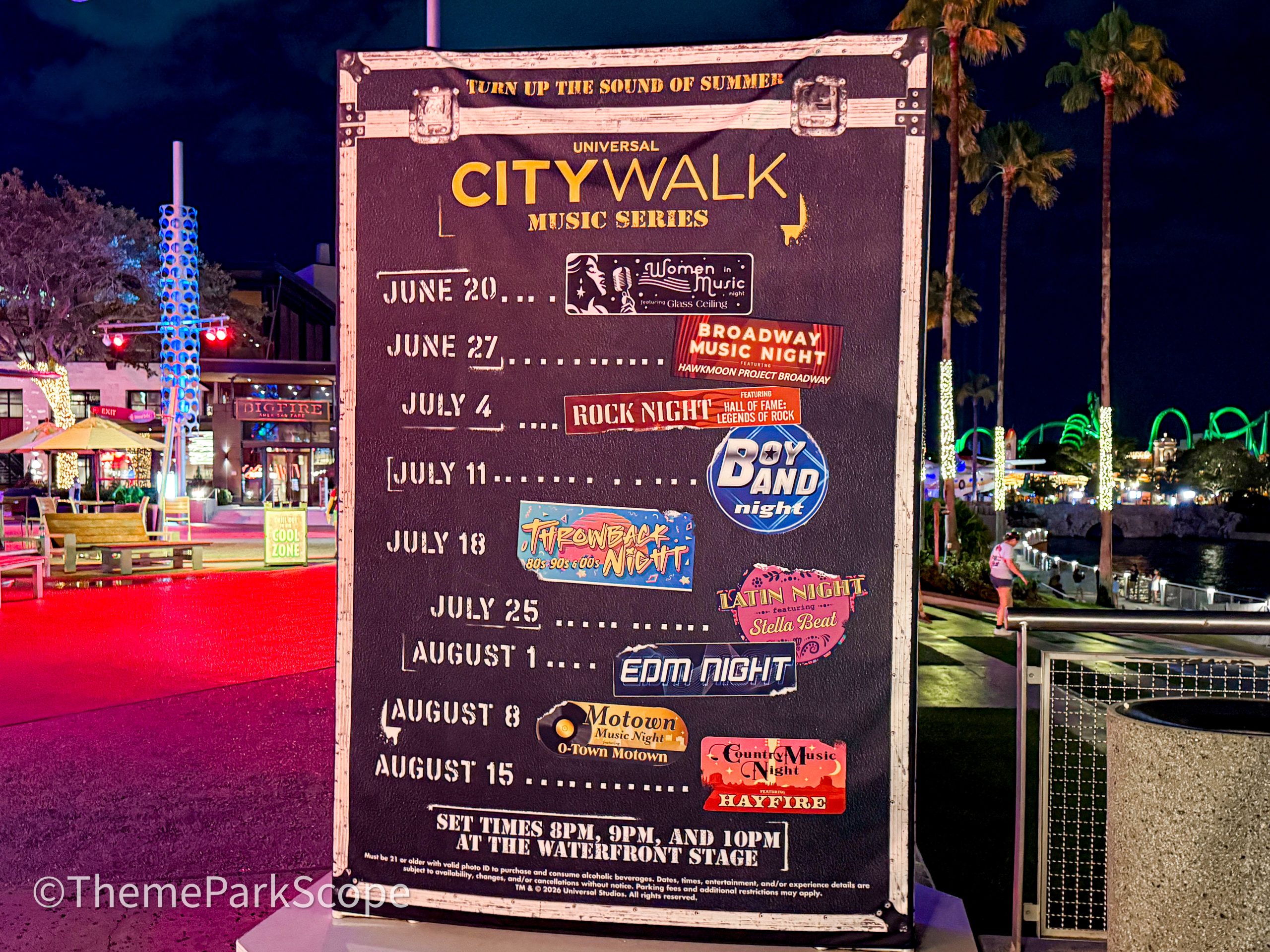 New Summer Entertainment Lineup Revealed For Universal CityWalk