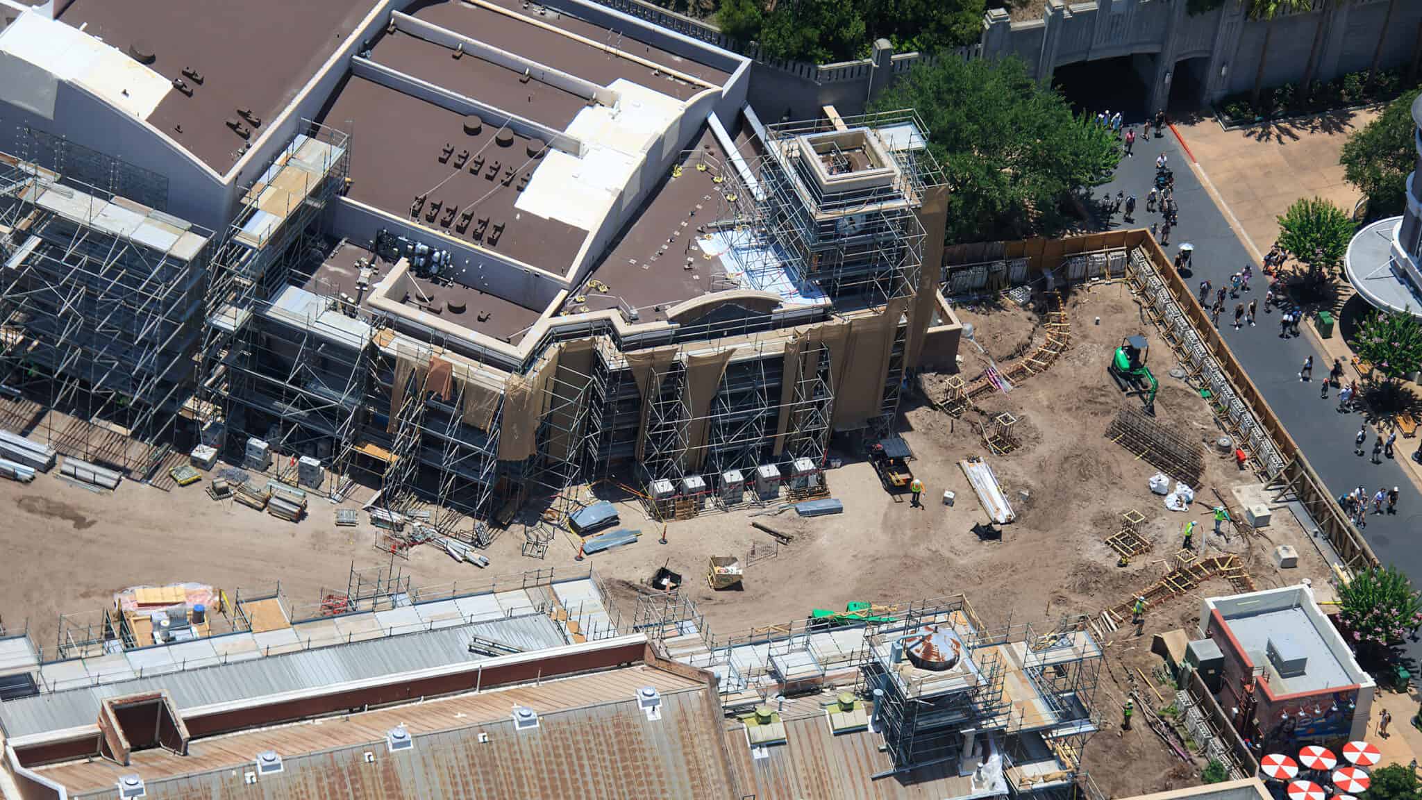 “New Aerial Photos Reveal Progress On Monstropolis Entrance”