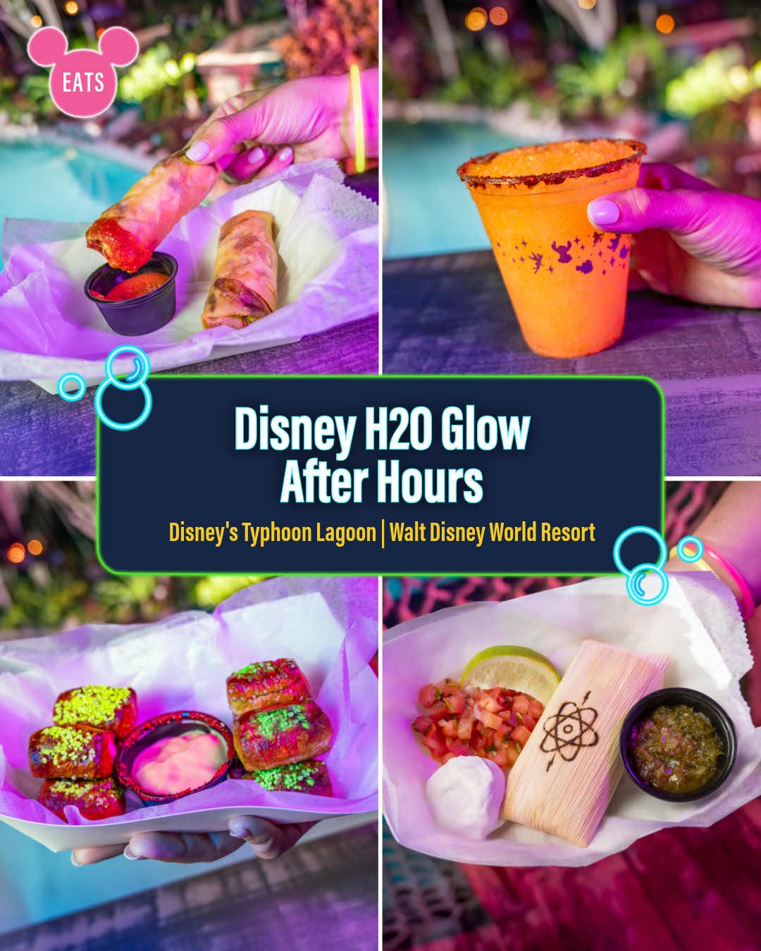 Everything New to Eat at H2O Glow After Hours This Summer