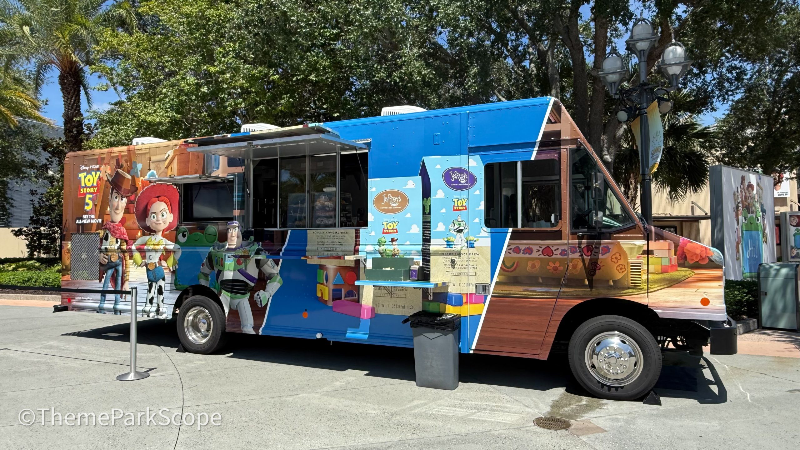 Round Up A New Cold Brew At Disney Springs’ ‘Toy Story 5’ Coffee Truck