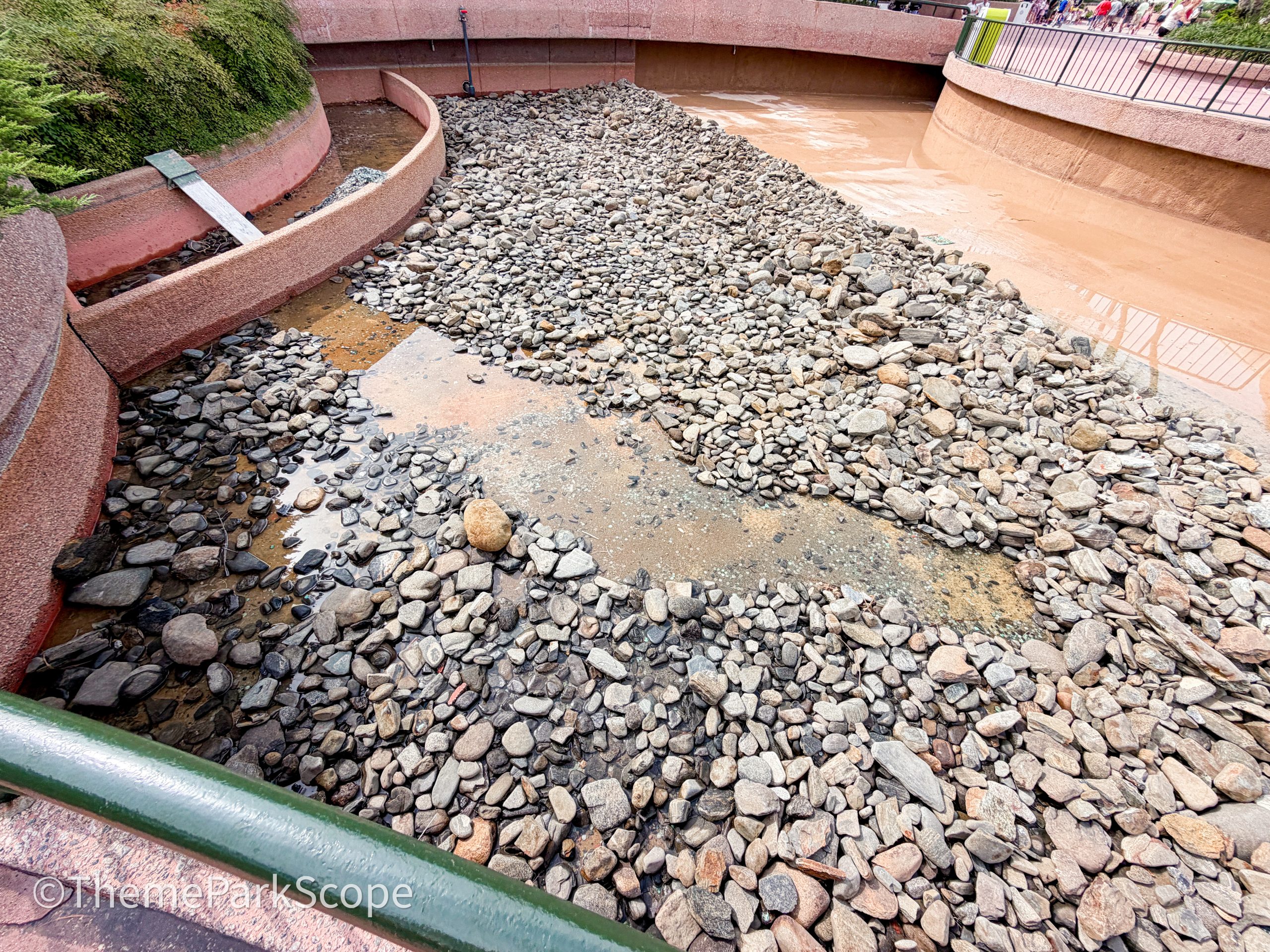 Disney World Gives EPCOT’s Reflecting Pool A Fresh New Look During Ongoing Refurbishment