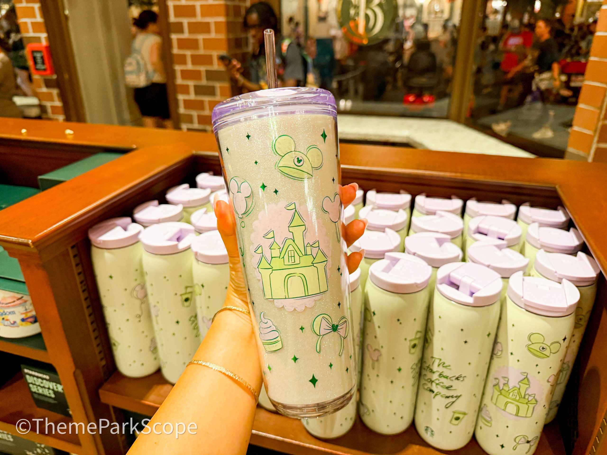 New Disney Starbucks Tumbler Arrives At Magic Kingdom