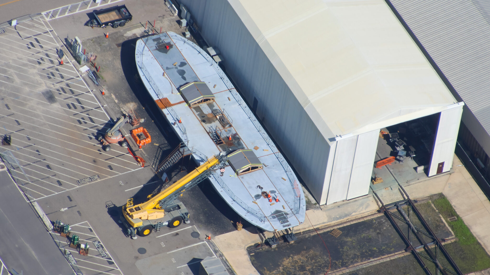 New Magic Kingdom Ferryboat Hits Major Construction Progress