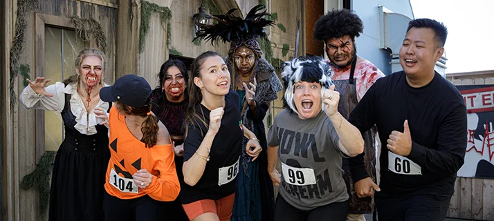 Race Through Howl-O-Scream During SeaWorld Orlando’s Unique After-Hours 5K