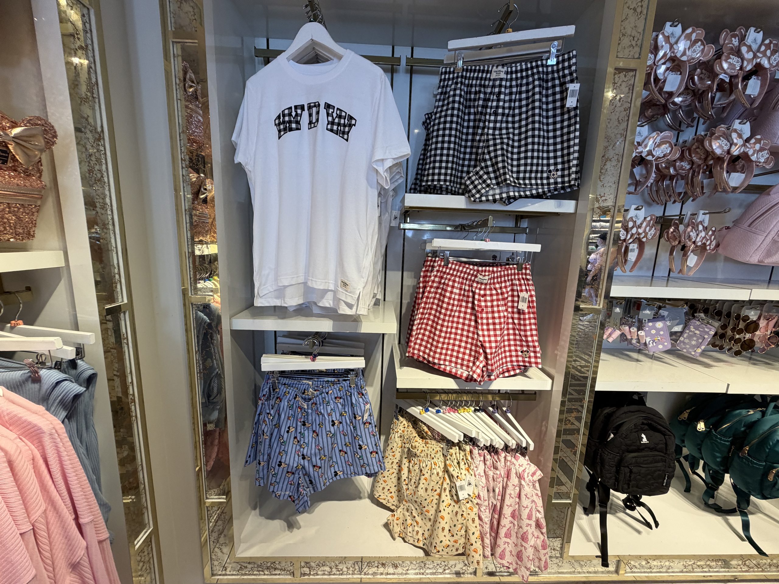 Disney Introduces Trendy Boxer Shorts as New Loungewear at Walt Disney World