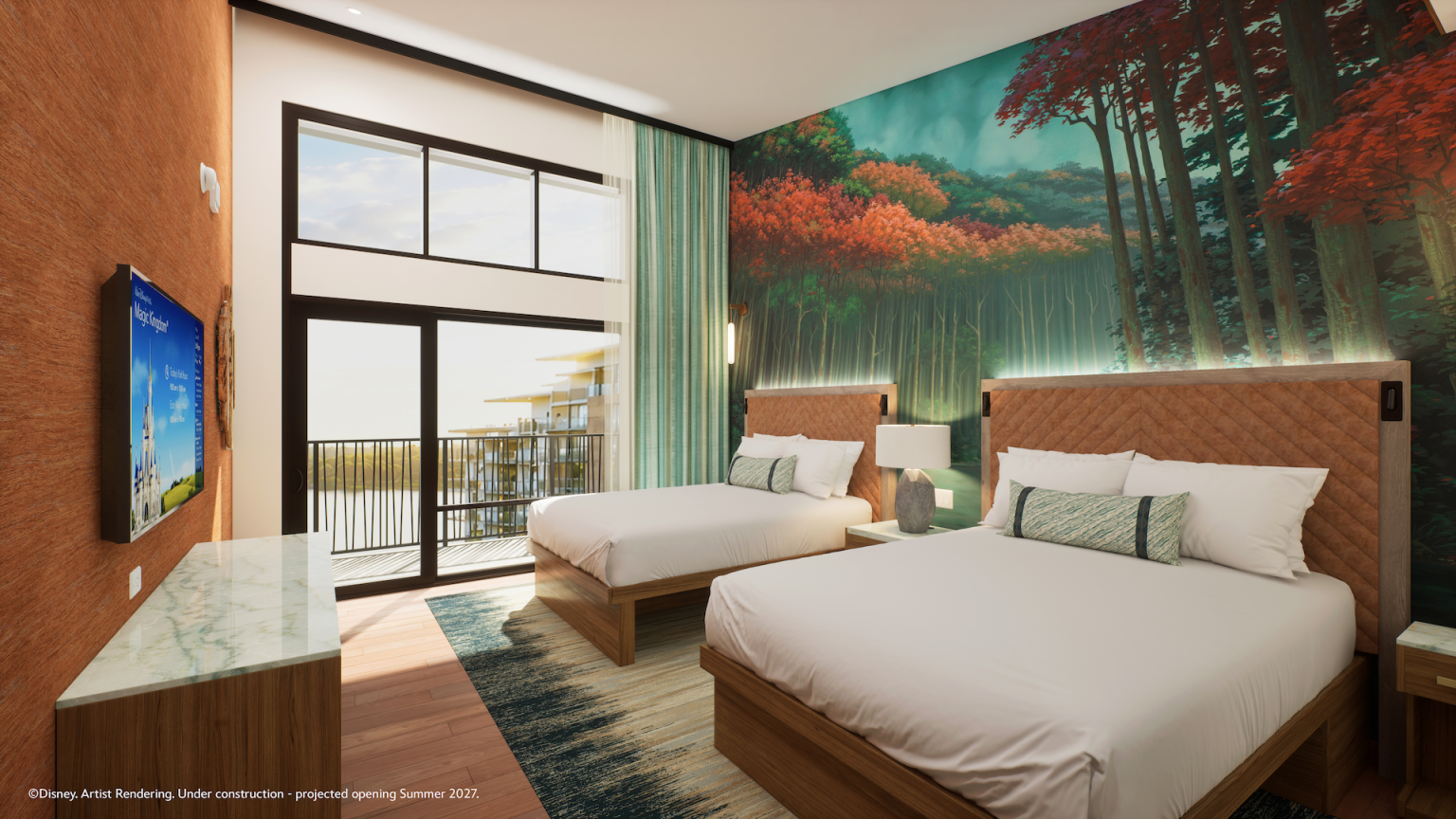 Disney Just Revealed the NEW Rooms Coming to Lakeshore Lodge