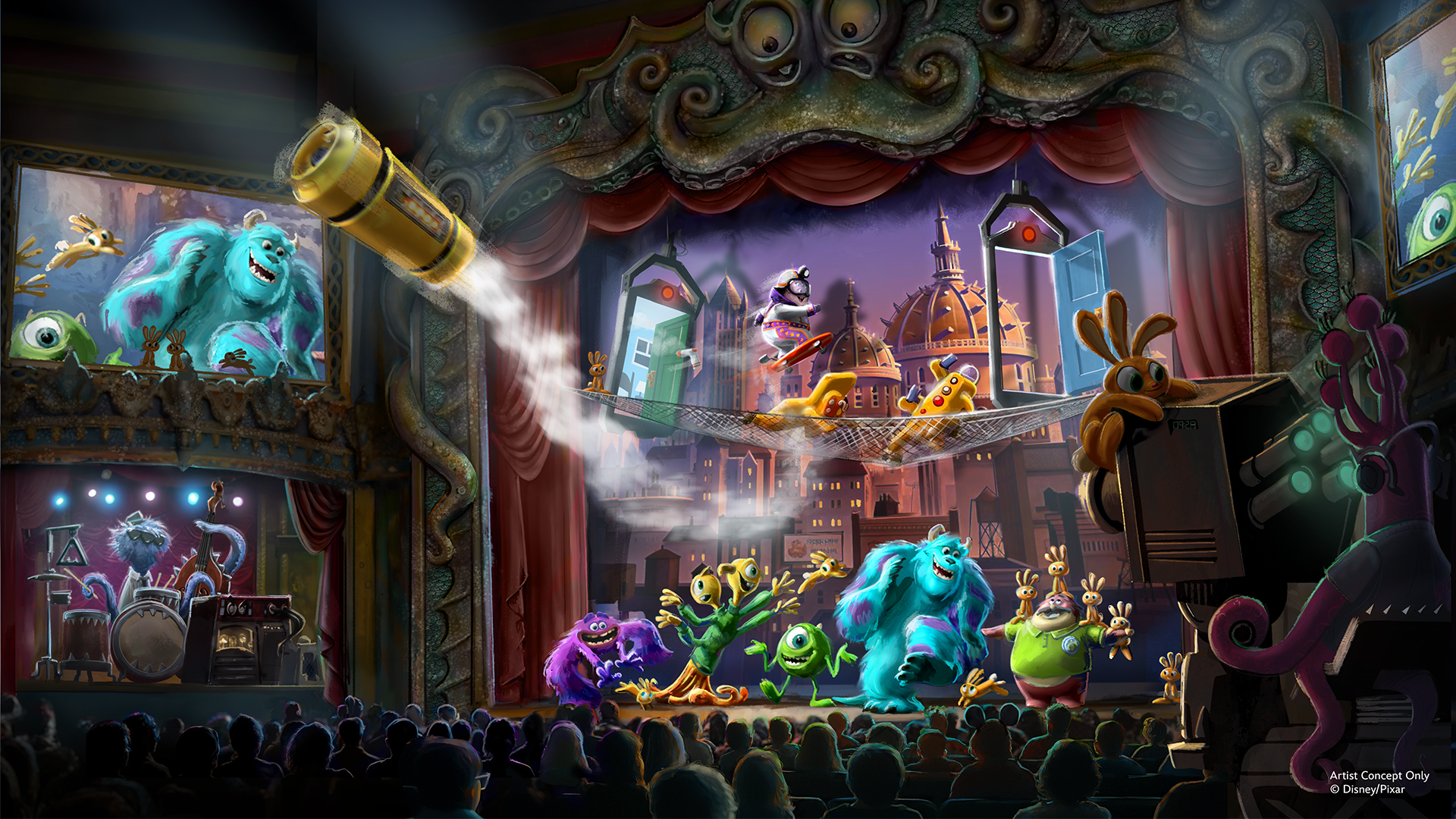 Disney’s NEW ‘Monsters, Inc.’ Land Is Getting a Show, Restaurants, Shops, and MORE