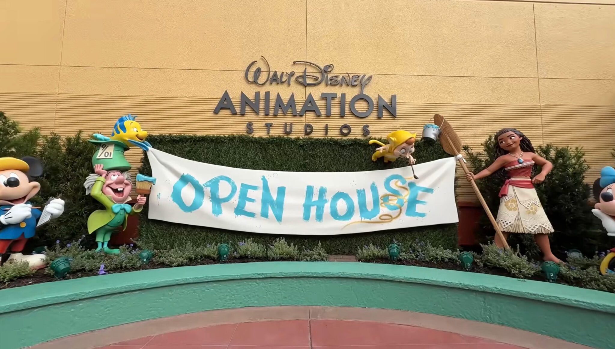 Disney Characters Have Taken Over! NEW Sign Arrives at The Magic of Disney Animation
