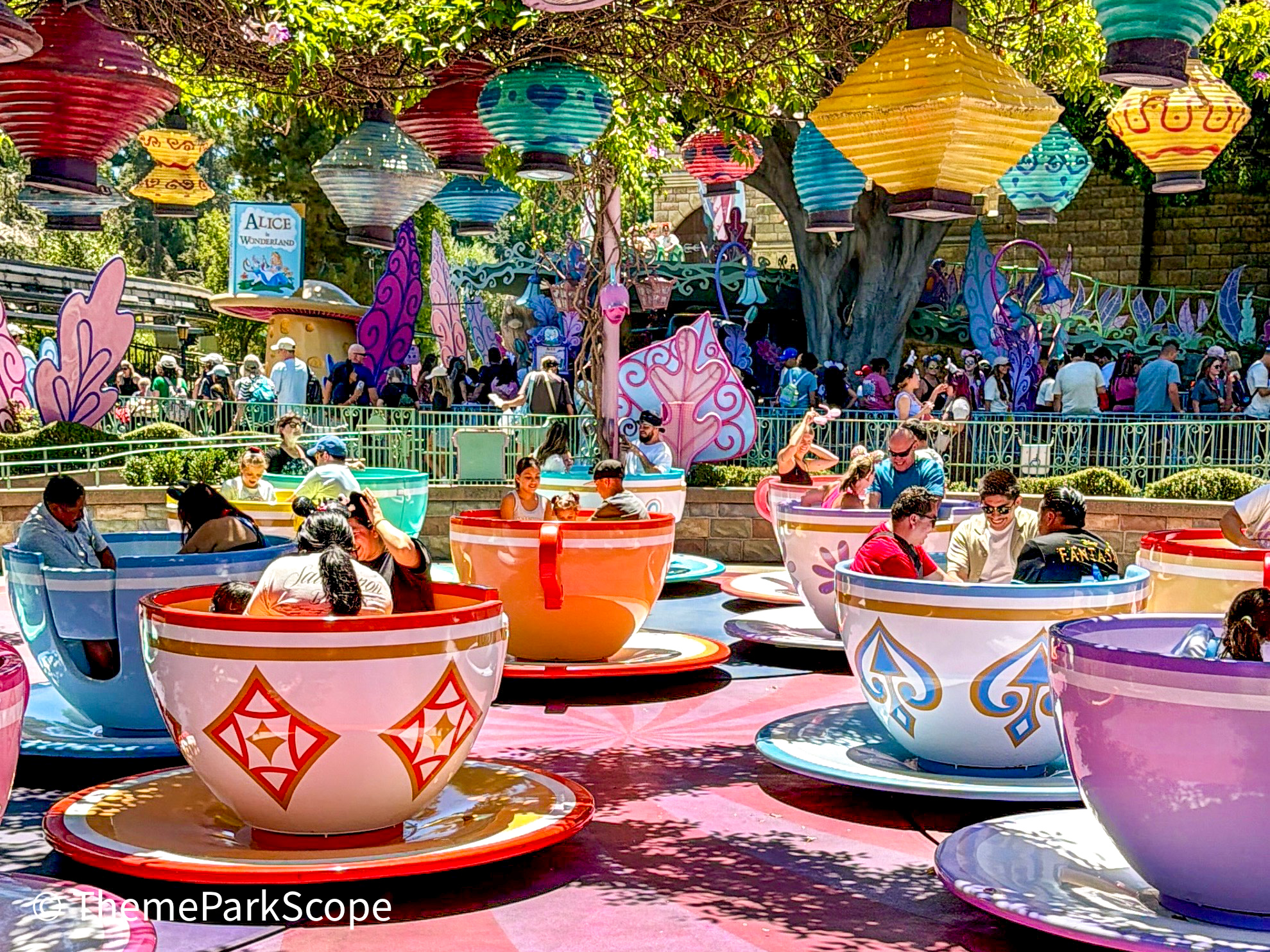 Mad Tea Party Is Down for Refurbishment, But the Permits Are Telling on Disney
