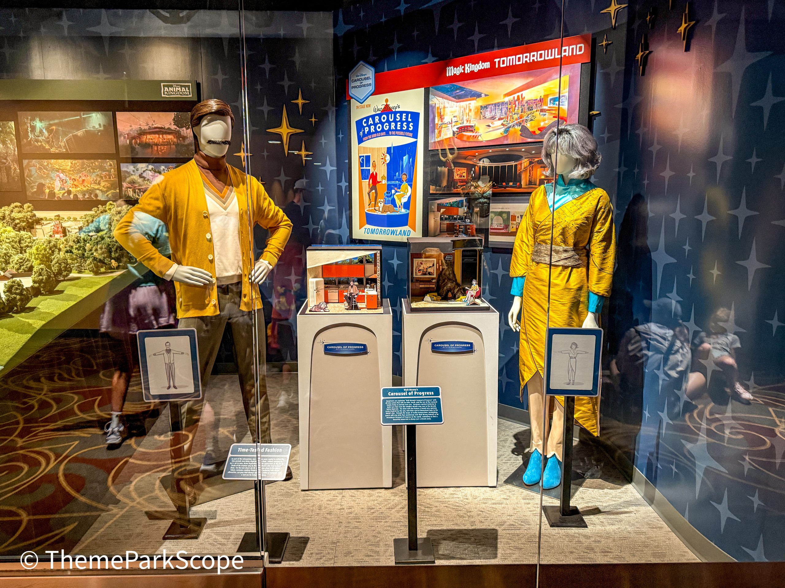 See the New Carousel of Progress Costumes Up Close Now