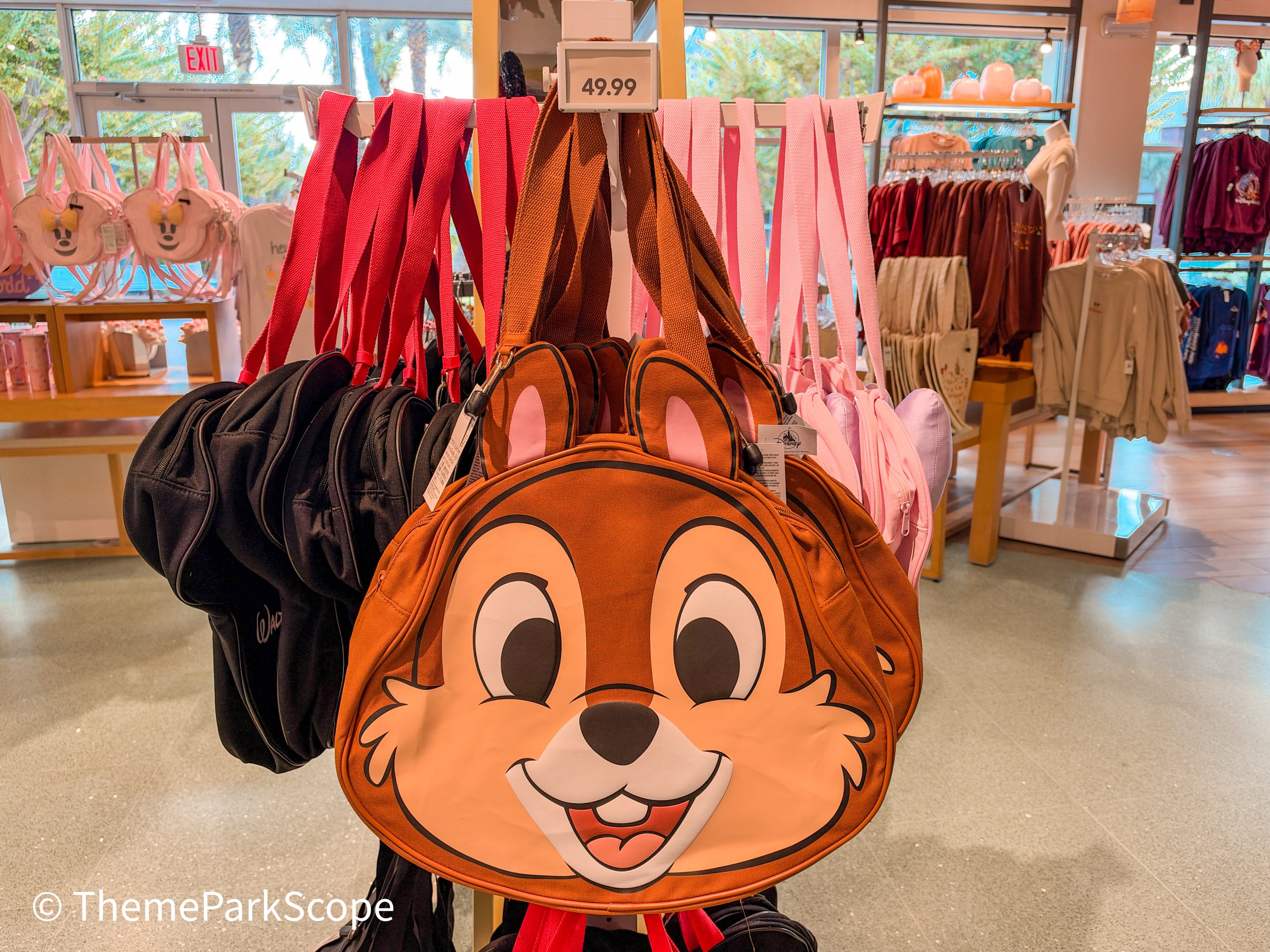 New Chip and Dale Character Bag Found at Disney Springs