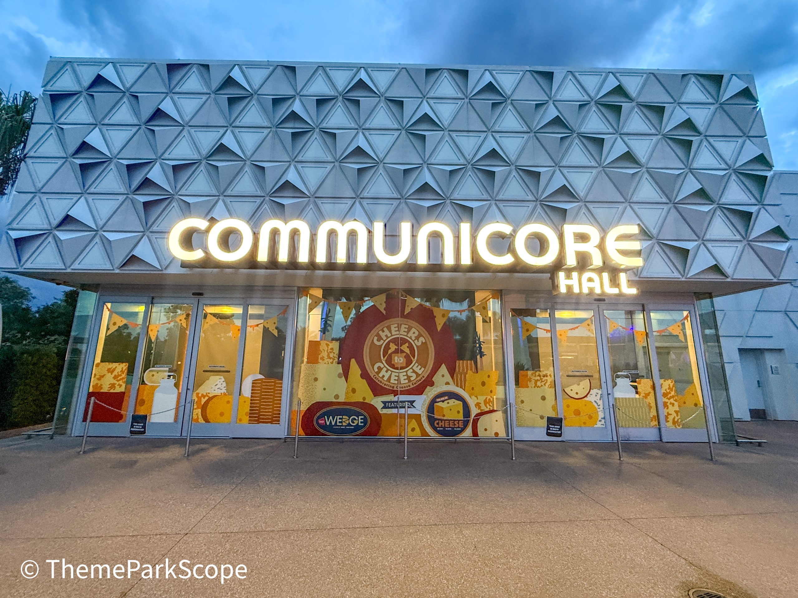 EPCOT Teases The Wedge With New Cheese Decor at CommuniCore Hall