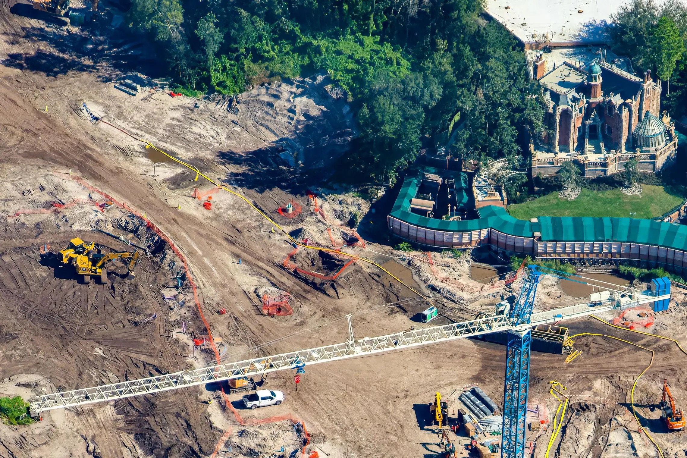 New Magic Kingdom Address Appears Right by Haunted Mansion