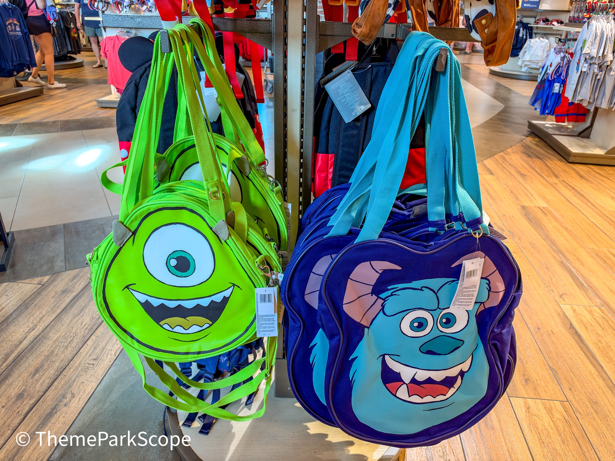 These Mike and Sulley Big Face Totes Are the Most ‘Monsters, Inc.’ Thing I Have Seen All Year