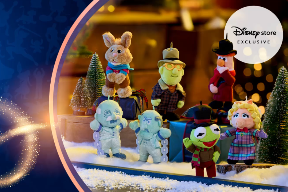 Disney Store Muppet Christmas Carol Collection Is Coming and the Ornaments Alone Might Steal Your Whole Holiday Budget