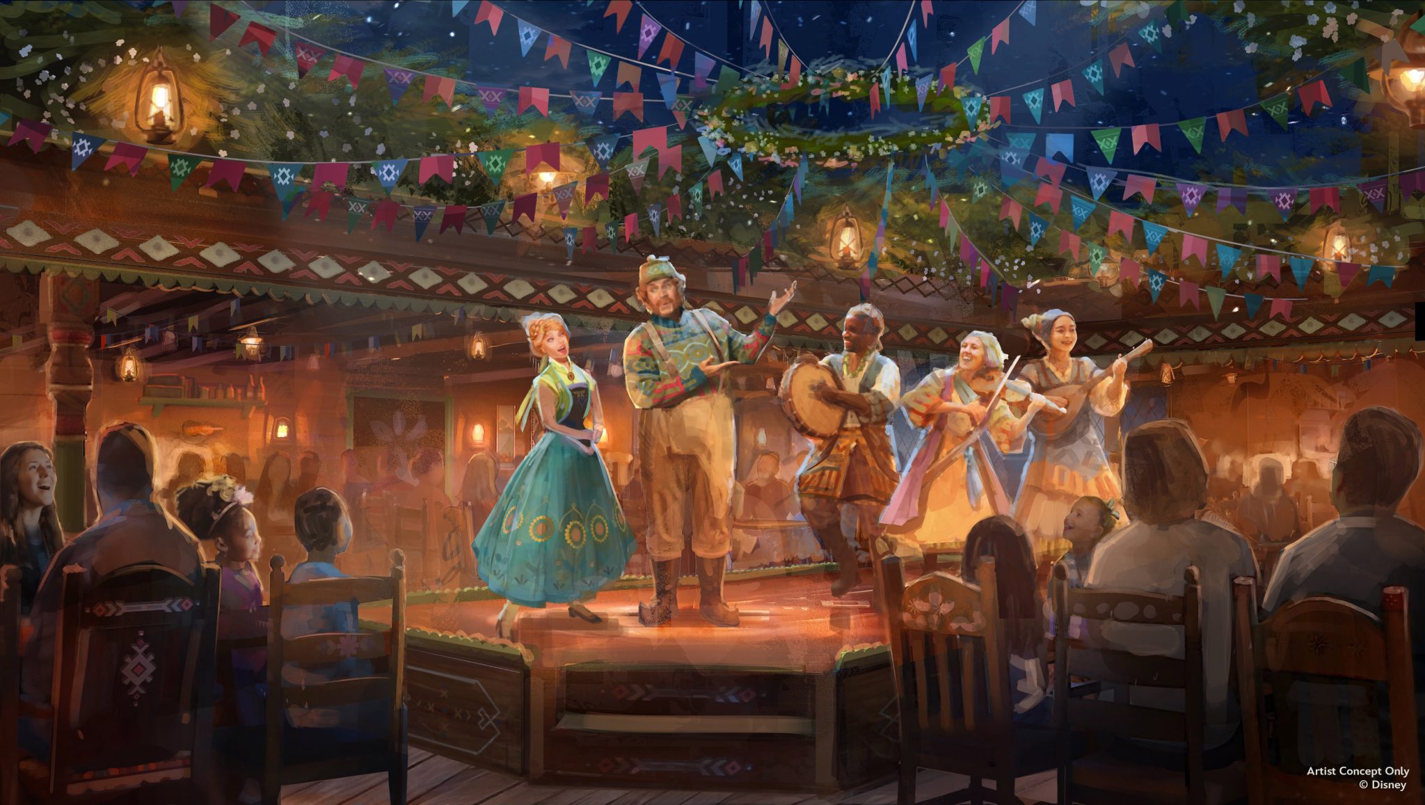 Every New Restaurant, Lounge, and Cafe Coming to the Disney Believe, and Yes, There Is a Frozen Dinner Party
