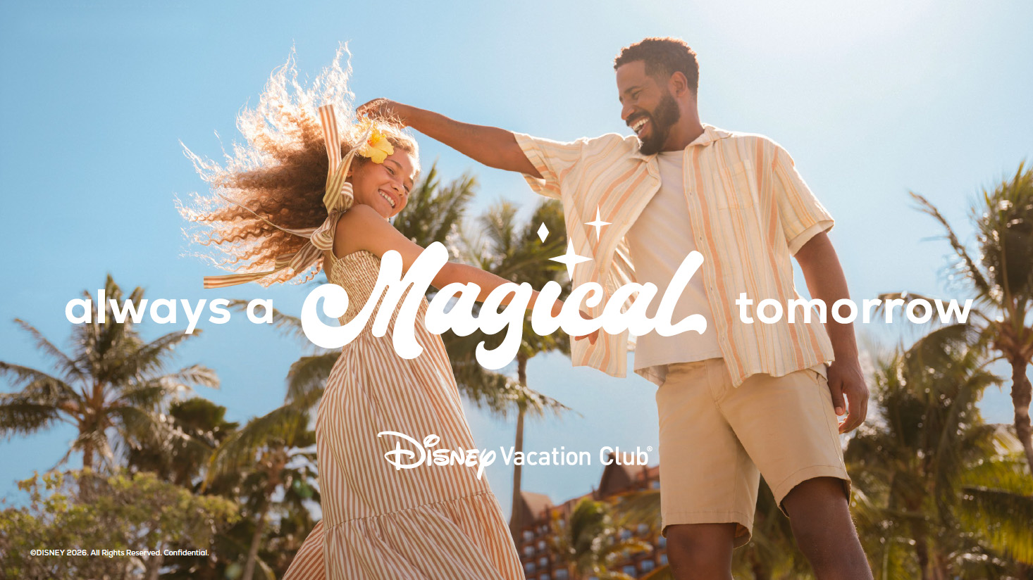 Disney Vacation Club Reveals NEW “Always a Magical Tomorrow” Campaign